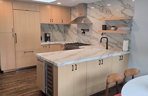 East Quogue House | Resort-like home with NEW KITCHEN, private tennis court, heated pool, & hot tub