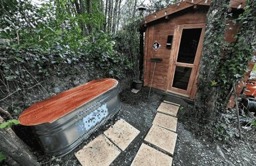 Bovey Tracey House | Retro Lodge nr Dartoor with hot tub & opt sauna