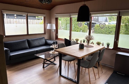 Dirkshorn Ski Chalet | Ritas Chalet Holland North Sea - Netherlands - Holiday home with garden by the sea -