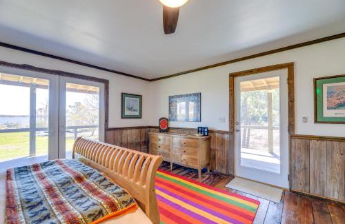 Hobucken Apartment | Riverfront Haven Converted Barn with Deck in Aurora