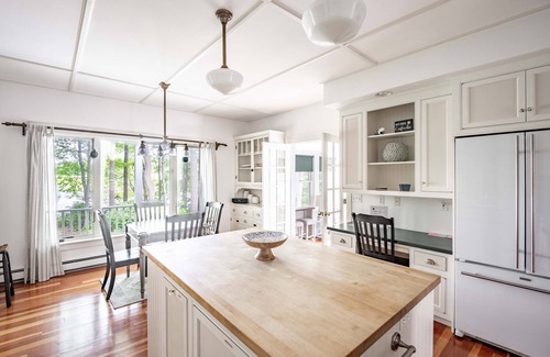 Kennebunkport House | Riverfront Home w/Private Dock, Kayaks, Close To Dock Square! Dogs Allowed!