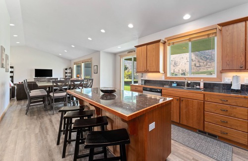 Orondo House | Riverfront home with shared dock for boat moorage & central A/C - dogs OK