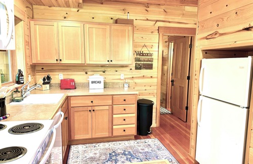 McKenzie Bridge Cabin | Riverfront Luxury Cabin #9 at The Log Cabin Inn