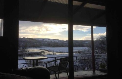 Lampeter Ski Chalet | Riverside Chalet in heart of Lampeter, West Wales