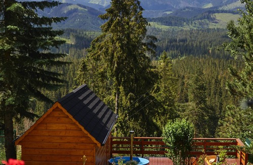 Witow Apartment | ROMANTYCZNY GÓRALSKI APARTAMENT Z JACCUZZI I KOMINKIEM