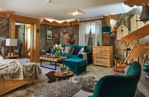 Witow Apartment | ROMANTYCZNY GÓRALSKI APARTAMENT Z JACCUZZI I KOMINKIEM