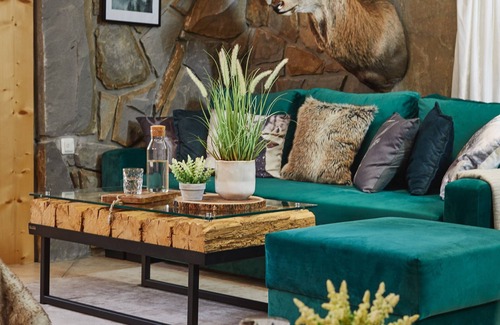 Witow Apartment | ROMANTYCZNY GÓRALSKI APARTAMENT Z JACCUZZI I KOMINKIEM