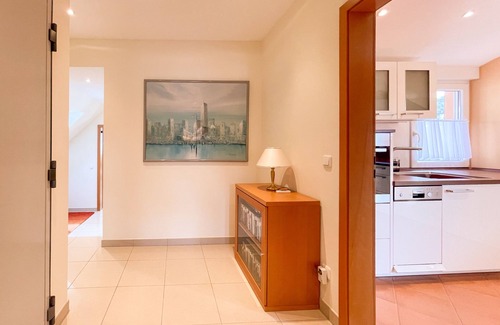 Schriesheim Condo | Rooftop: 85sqm² | castle view | loggia | office | air conditioning