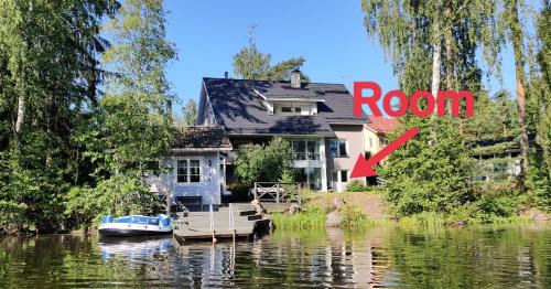 Lempaala House | Room by Lake 10 minutes from Tampere centrum