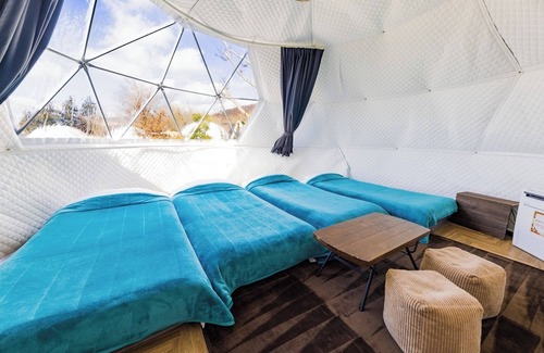 Yufuin Onsen Cabin | Room dome tent with hot spring 1 night and 2 /Yufu Ōita