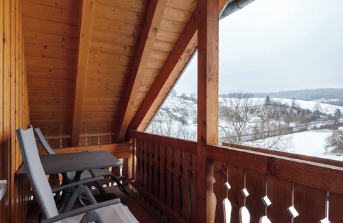 Sankt Georgen im Schwarzwald Apartment | Room 'Doppelzimmer Mit Balkon 25' with Shared Garden, Balcony and Wi-Fi