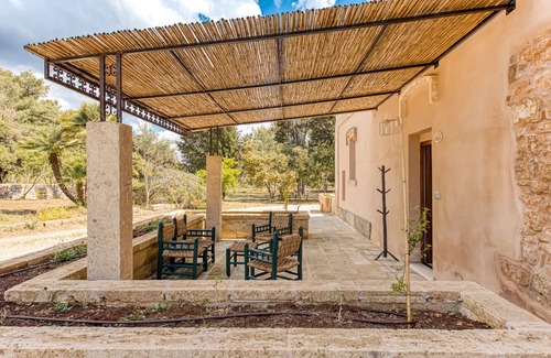 Presicce Apartment | Room 'Lucia - 8' with Private Terrace, Wi-Fi and Air Conditioning