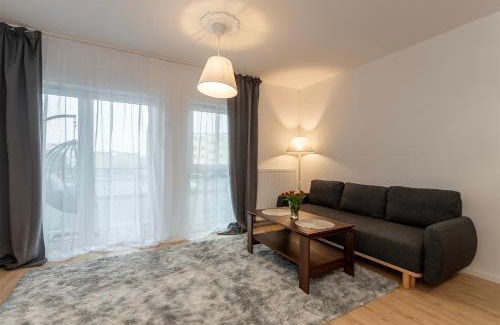 Lodz Apartment | Rosa Apart Janów z miejscem parkingowym