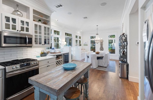 Rosemary Beach House | Rosemary Beach House + Carriage South of 30A 2 Min to the Beach, Pool + Town Sq.