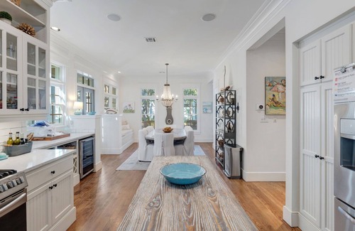 Rosemary Beach House | Rosemary Beach House + Carriage South of 30A 2 Min to the Beach, Pool + Town Sq.