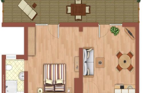 Kufstein Apartment | Rosenhof am See Ferienwohnung Alpenrose