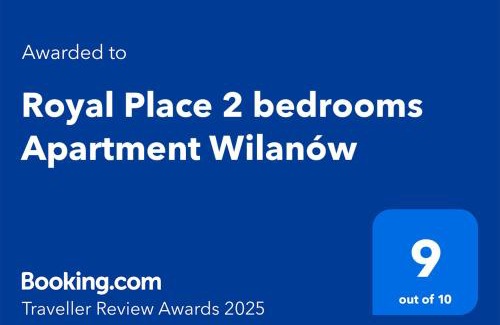 Wilanow Apartment | Royal Place 2 bedrooms Apartment Wilanów