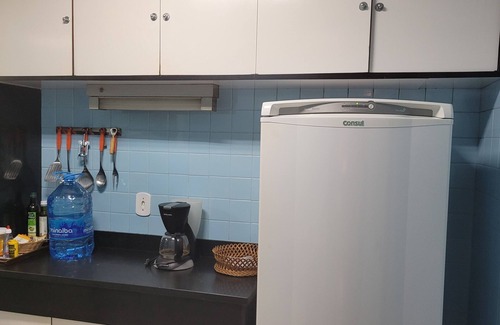 Leme Apartment | Rudder standing in the sand