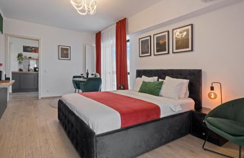 Drumul Taberei Apartment | Rust & Green