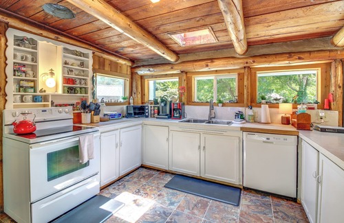 Bandon Cabin | Rustic Bandon Log Cabin on 5 Acres of Woodlands!