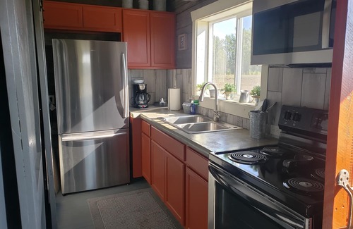 Felt Cabin | Rustic Country Cabin on horse property with Teton views