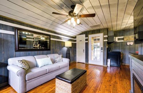 Liberty Cabin | Rustic Liberty Retreat w/Private Patio & Gazebo!