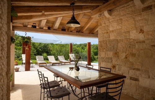 Bibali Villa | Rustic villa Krug with panorama view in Buje