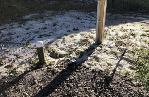 Horseshoe Beach RV Rental | RV LOT 1 with FULL HOOKUP *Salt Lot*