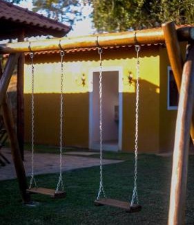 Tres Coracoes House | Sítio com piscina, lago e quadra - perto de São Thome das Letras