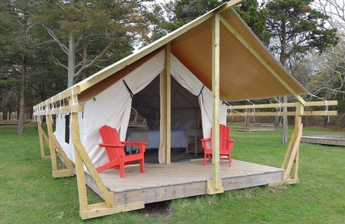 Northwest Harbor RV Rental | Safari Tent Glamping,D27-CedarPt, East Hampton, NY