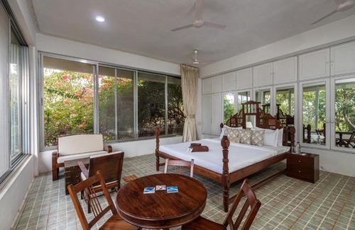 Murud Villa | SaffronStays Sunglade, Kashid - ocean-view villa near Kashid Beach