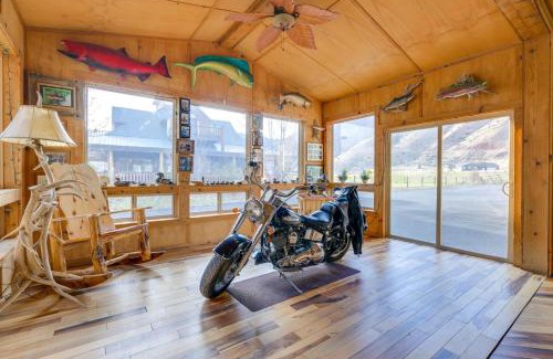 Salmon House | Salmon Vacation Rental with On-Site River Access!