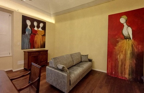 Vicoforte Apartment | Santostefano Suite 600. relaxation in a former Cistercian monastery from the year 1000