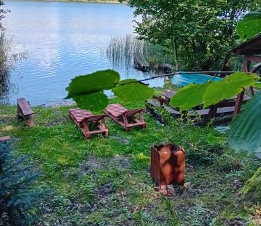 Małdyty Cabin | Sasinowe Domki Nad Jeziorem