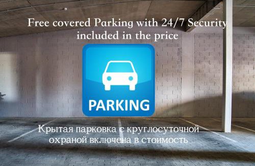 Andrejsala Apartment | Scan QR code for apartment video tour - free parking, gym access, air conditioning, kitchen and more in central Riga