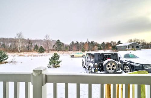 Rapid City House | Scenic Retreat with Fire Pit Near Shanty Creek