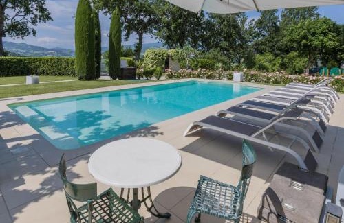 SantʼIppolito Villa | Scenic villa with heated pool