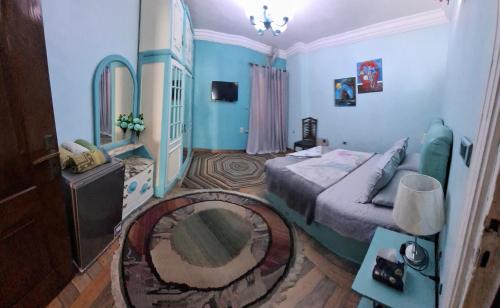 Ar-Raml 1 House | Sea view غرفه داخل شقه بحمام خاص امام الغرفه