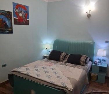 Ar-Raml 1 House | Sea view غرفه داخل شقه بحمام خاص امام الغرفه