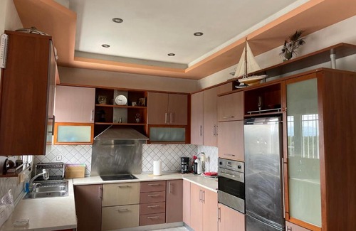 Nea Anchialos Apartment | Seaside apartment with private garden