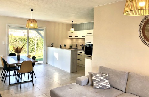 Saint-Vincent-sur-Jard House | Seaside house 400m from sandy beaches, 70m², 3 bedrooms