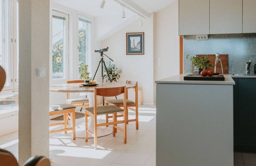 Kallio Apartment | Seaview Loft w/Private Balcony & Sauna