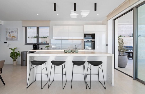 Brela Villa | Seaview villa with Wellness, Dreams Of Dalmatia II Private and heated 32sqm pool, Wellness zone with a Hot-Tub, Gym, Cinema room, and 4 en-suite bedrooms, 230m from the beach in Baska Voda