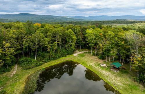 Victory House | Secluded 2br Cabin W Hot Tub, Pond, Trails, Wifi