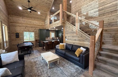 Island Park Cabin | Secluded, Newly Built, Firepit, Deck, BBQ Grill