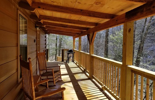 Hot Springs Cabin | Secluded Romantic Cabin with Hot Tub and Pet Friendly