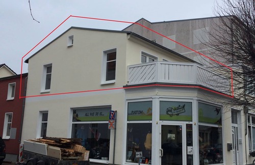 Warnemuende Apartment | "Seelenstreichler" - 54 sqm with large sunny balcony and wood-burning fireplace - central