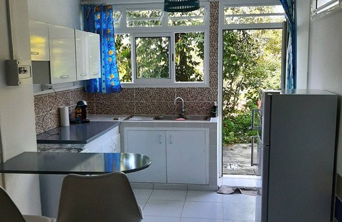 Saint-Claude Apartment | SeeView located on the side of the mountain with views of nature and the sea