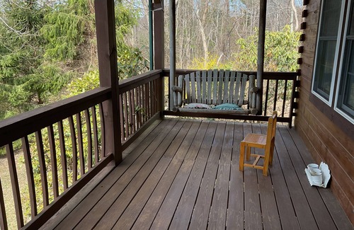 Cana House | Serene home with scenic view near the Blue Ridge Parkway