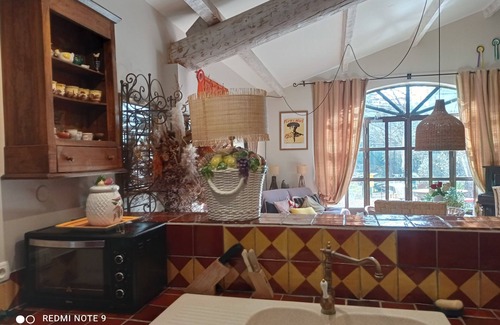 Cheval-Blanc House | Shed renovated with charm, swimming pool and bucolic garden at the foot of the Luberon